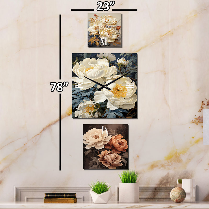 Charea Metal Wall Clock
