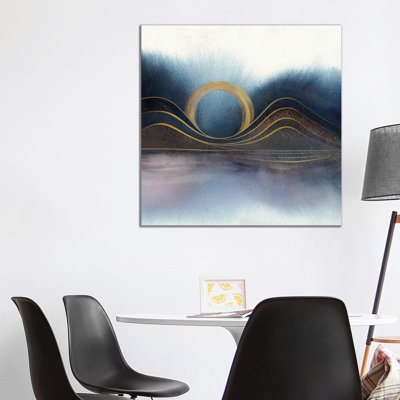 Mountains 1 Piece Wrapped Canvas Wall Art
