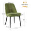 49Cm H Modern Velvet Upholstered Dining Chair for Kitchen/Dining Room-833569426
