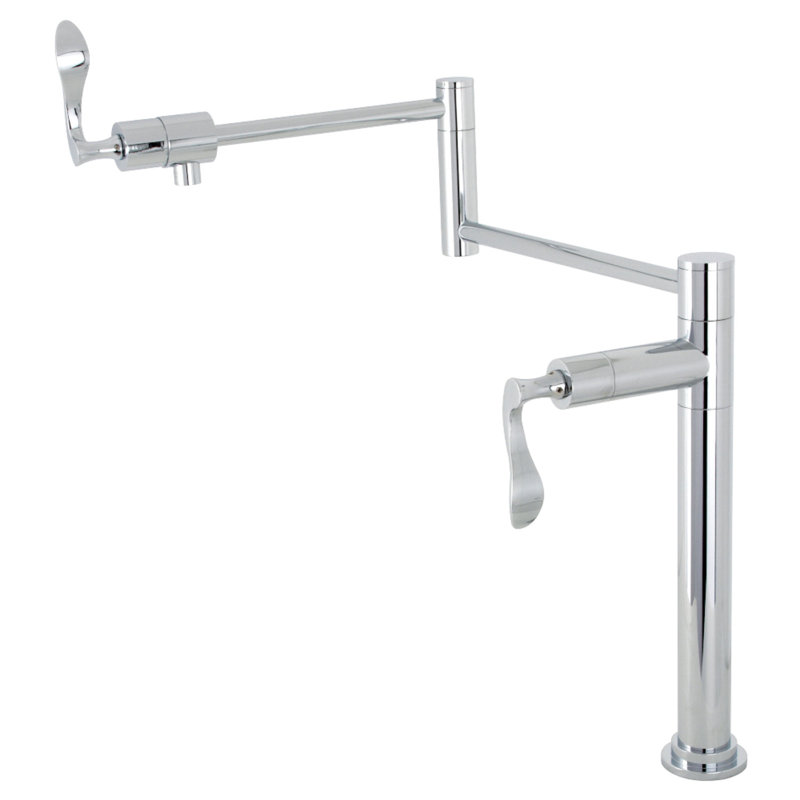 Robinet remplisseur Kingston, Chrome poli