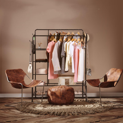 Andraea 115cm Clothing Rack