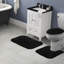 Ensemble de tapis de bain en nylon 3 pièces avec envers antidérapant Billy-Dean-15667709