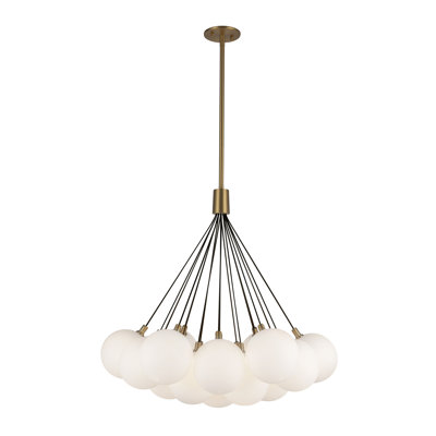 Bolla Steel LED Chandelier