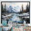 Canada Misty Mountain Majesty IV - Canada, art mural-930279377-930279378