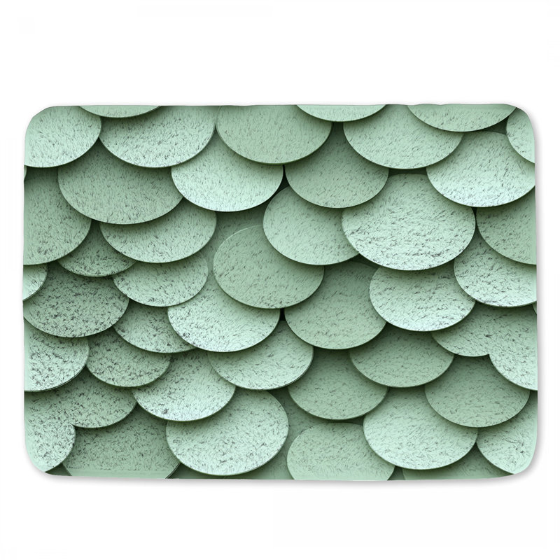 Tapis de bain Scales, L 24 po x l 17 po