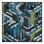 Machine Washable Transportation Gray Area Rug