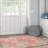 Madelyn Washable Ivory and Coral Machine Woven area rug-1732801303