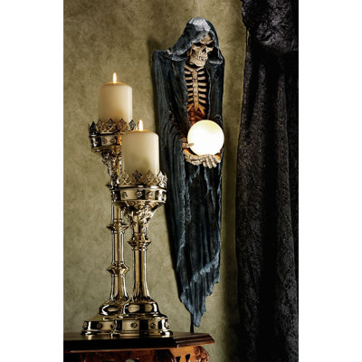 The Grim Reaper Illuminated Wall Sculpture