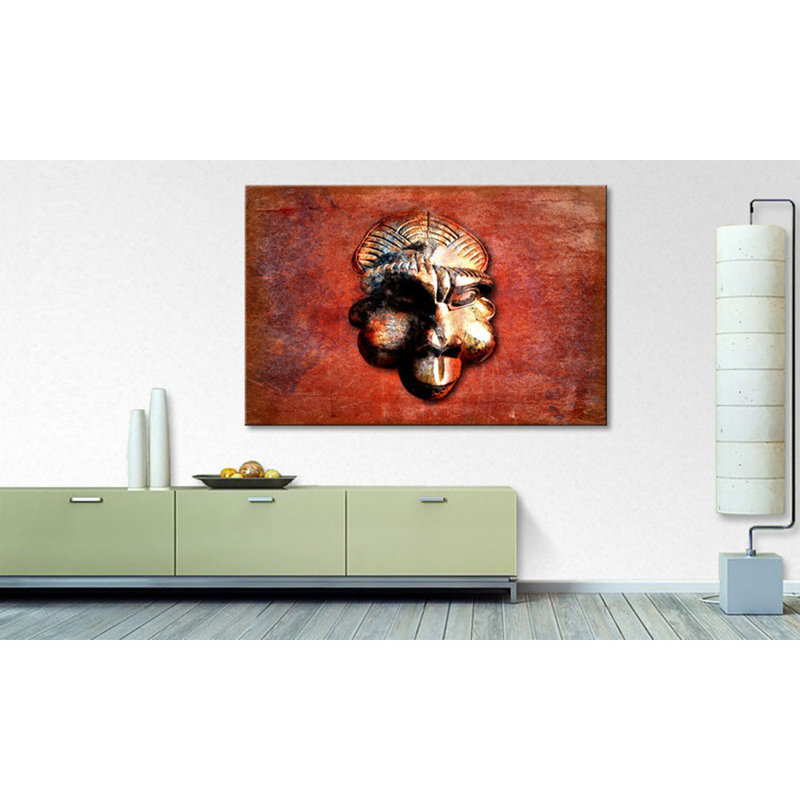 Affe - Wrapped Canvas Print, 80cm H x 100cm W, 100% cotton canvas