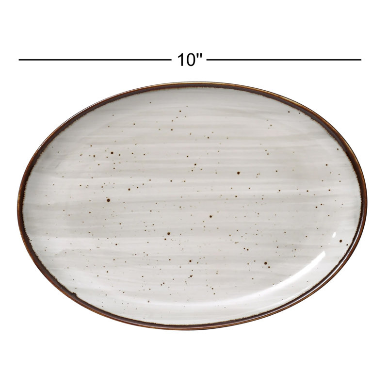 Assiette plate 10 po Lyon