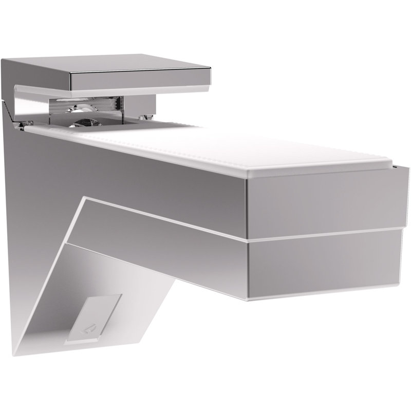 Tablette murale Kalabrone, Chrome