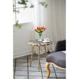 Sue Stone Top End Table
