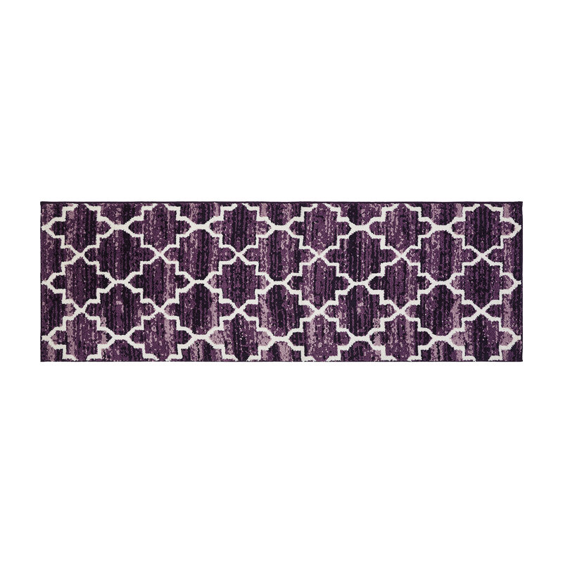 Tapis de couloir de salle de bain avec envers antidérapant Norra, Single - 50" L x 30" W