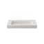 Lavabo à surface solide de 48 pouces, couleur blanc mat
