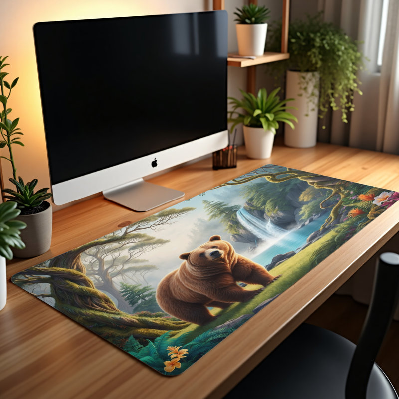Polyester Desk Pad, 23.6x13.8