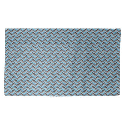 Tapis de porte à chevrons Avicia
