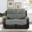 Hedgar 2 Seater Faux Leather Loveseat