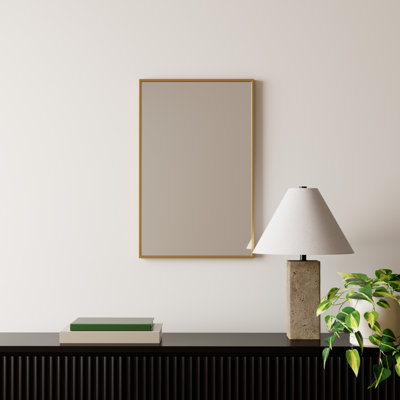 Sabine Metal Rectangle Wall Mirror