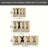 Beige Easter Bunny Kitchen Rug 3 Piece Set for Kitchen & Entryway