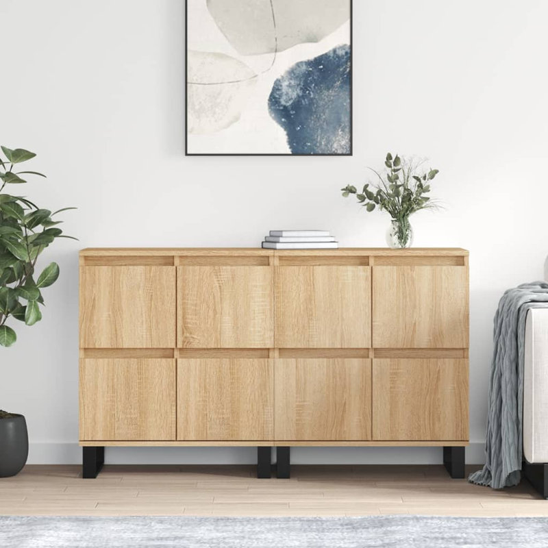 Brooklana 120cm Sideboard, Sonoma Oak