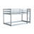 Grey Solid Rubber Wooden Twin Over Loft Bed - For A Smooth Transition Between Levels Entry And Exit-606827616
