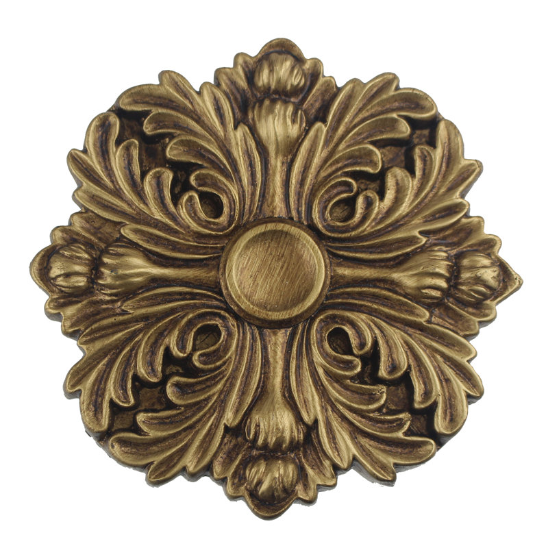 Retenue de rideau Abagail Medallion, Doré de la Renaissance