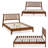 Kaylin Premium Solid Wood Platform Bed Frame with Headboard – 800 lb Capacity, No Box Spring Needed, Fits All Mattresses-92364658-92364660