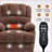 Recliners Power Lift Chair with 8-Point Massage &amp; Lumbar Heat, Oversized | Chenille | Walnut Brown-1420327517-1420327516