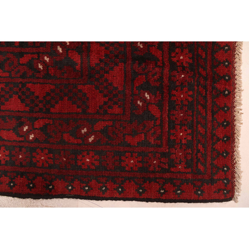 Tapis rouge Khal Mohammadi 6 pi 7 po x 9 pi 3 po
