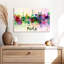 «Paris Skyline Colors» sur impression sur toile-1514945175