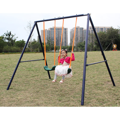 S Play Swing - With Comfortable Seating Playground For Long-Lasting Chain