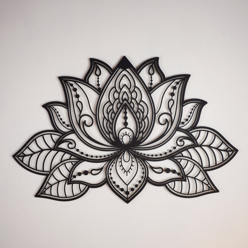 Boho Wall Decor on Metal