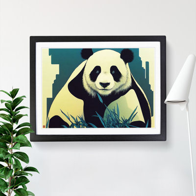 Wonderful Panda - Single Picture Frame Painting