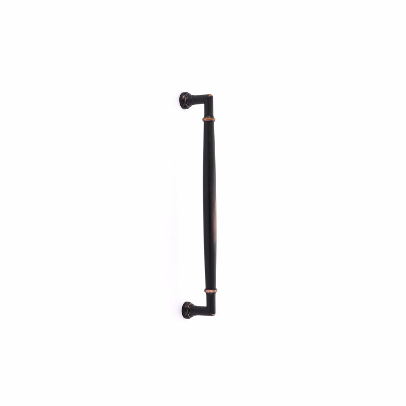Poignée d'électroménager Emtek Westwood, Bronze huilé, 18 po d'un centre à l'autre