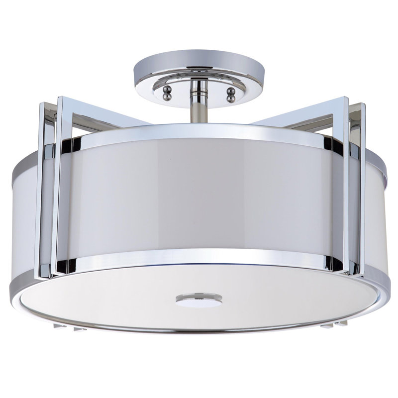 Dublin Acrylic Semi Flush Mount