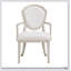 Ensemble de 2 fauteuils contemporains en bois de chêne clair revêtus de chêne clair pour la salle à manger et la cuisine