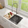 Kore 30" L x 19" W Drop-in Kitchen Sink with Garbage Disposal