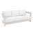 Frances Aluminum 76" Patio Sofa With Sunbrella Cushions-133001108