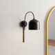Rawlins Single Light Dimmable Plug-in Armed Sconce