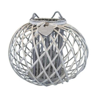 Glass Tabletop Lantern