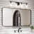 Waterpar Rounded Corner Rectangular Aluminum Framed Bathroom Vanity Mirror with Tempered Glass, French Cleat Mounted Wall Mirror, Shatterproof & Rust-Resistant-71730952-100097555
