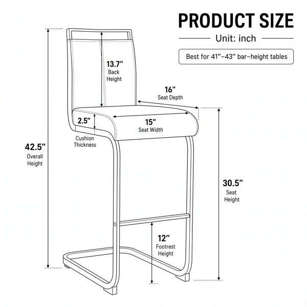 Dimensions du produit