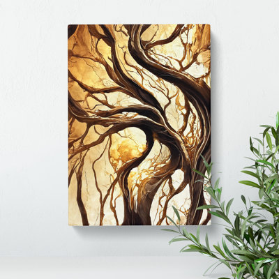 Autumn Tree No.3 - Wrapped Canvas Print
