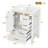 24.8" Bathroom Vanity with Ceramic Sink-367509067