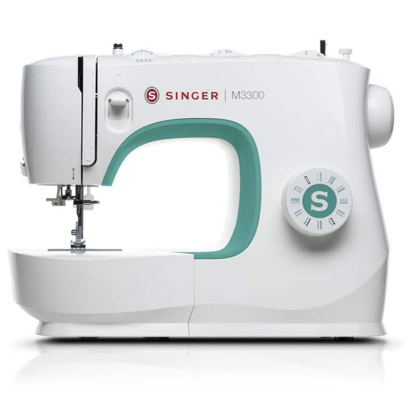 Singer 97 Stitch Mechanical Sewing Machine, White