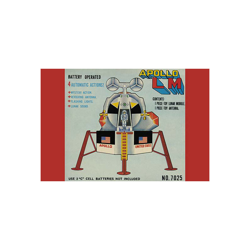 « apollo l-m (module lunaire) », impression
