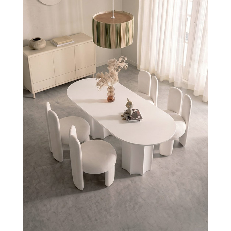 Dining Table with Steel Base
