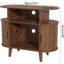 Support pour tourne-disque Mid-Century