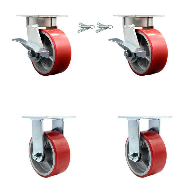 Poly Kingpinless sur roulettes, Rouge