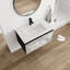 Meuble-lavabo simple 30 po avec comptoir en céramique